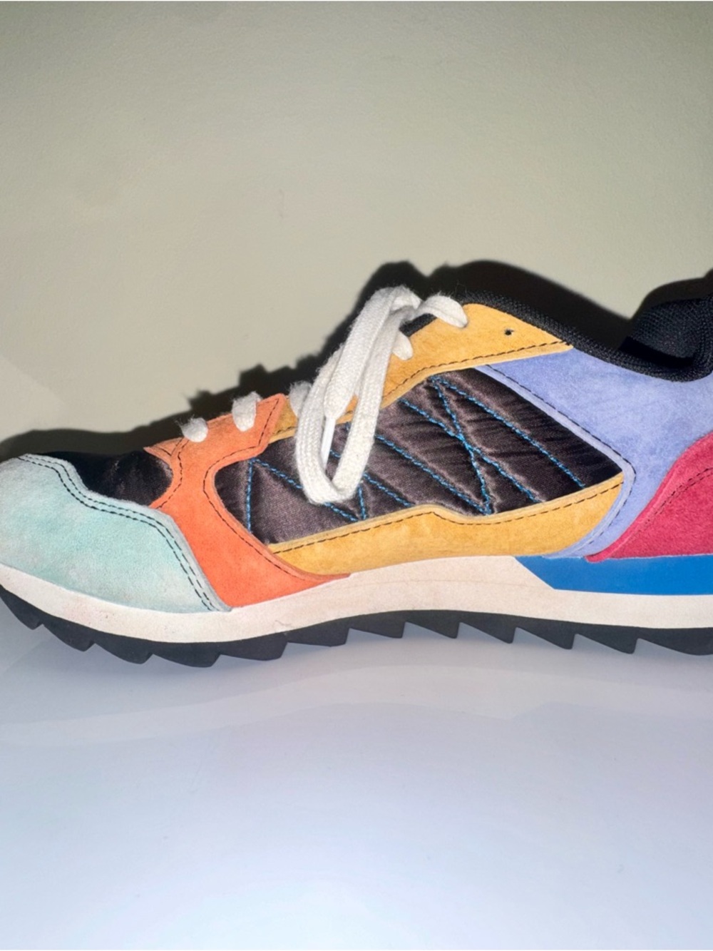 Merrell Alpine 83 Suede Colorblock Retro Sneakers - Picture 9 of 14